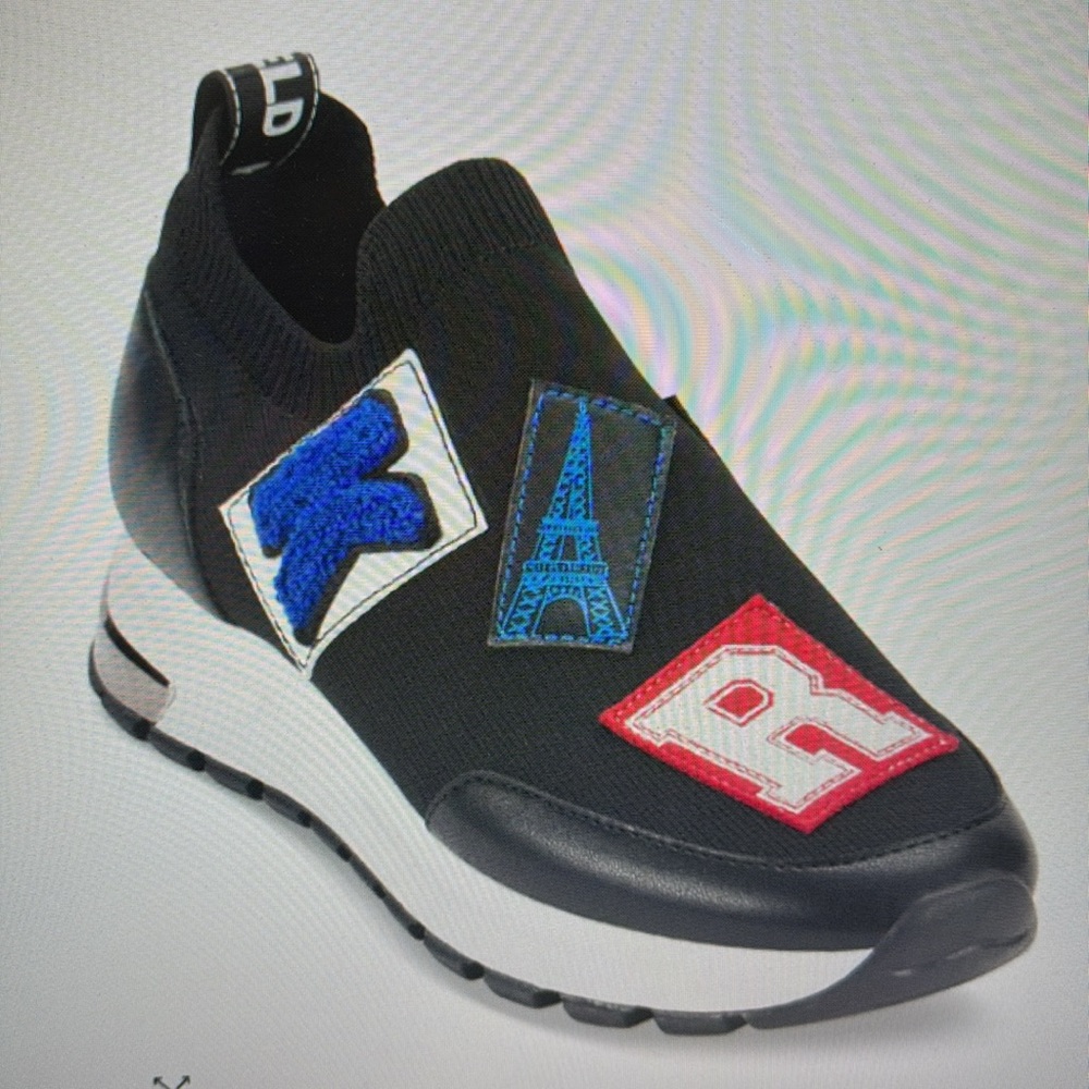 Karl Lagerfeld Paris Women’s Meadow Graphic Slip-On Sneakers. New - Picture 11 of 12